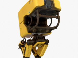 robot welder pbr 3D मॉडल