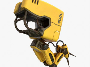 robotlasser pbr 3D Model