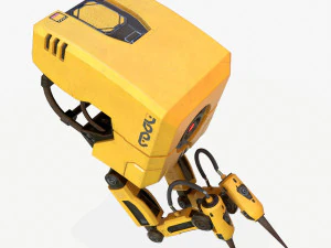 robotlasser pbr 3D Model