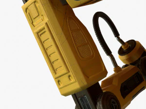 robotlasser pbr 3D Model