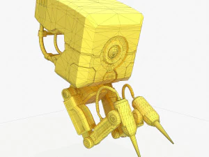 robotlasser pbr 3D Model