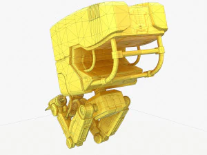 robotlasser pbr 3D Model