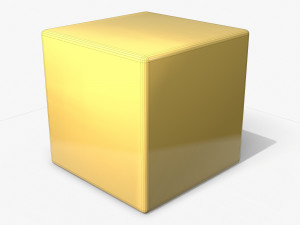 rubiks cube low poly pbr Modello 3D