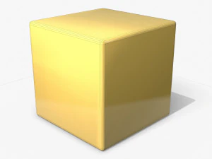 rubiks cube low poly pbr 3D Model