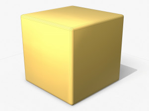 rubiks cube low poly pbr Modello 3D