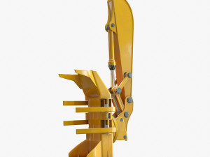feller bucher arm pbr riged 3D Модель