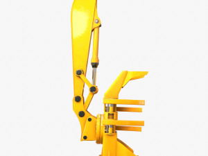 feller bucher arm pbr riged 3D Модель