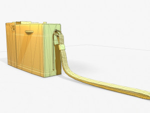 olympis trip 35 camera pbr low poly Modello 3D