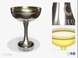 WRC Trophy Cup PBR 3D Модель