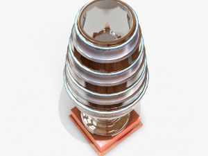 esl trophy pbr Modelo 3D