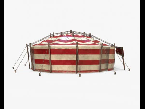 tendone da circo pbr Modello 3D