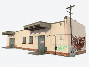 electric station 3D Model