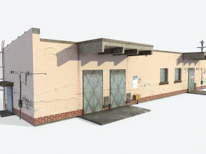 electric station Model 3D