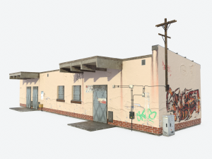 electric station Model 3D