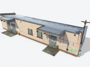 electric station 3D Model