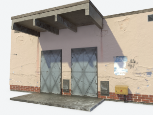 electric station Model 3D