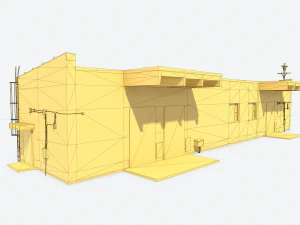 electric station 3D Model