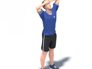 32 stretch animation bundle 3D Model