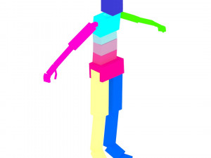32 stretch animation bundle Modelo 3D