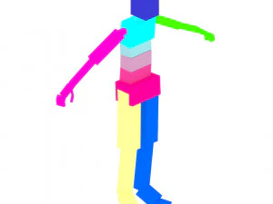 32 stretch animation bundle 3D Model