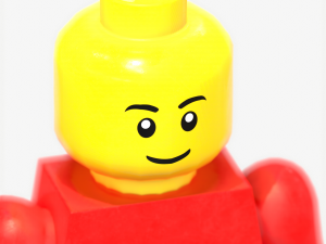 lego man pbr rigeed 3D मॉडल