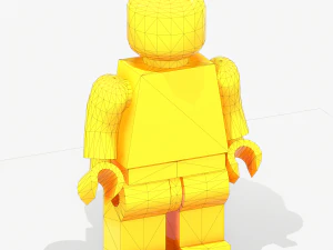 lego man pbr rigeed 3D Model