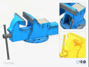 wakil pemegang pbr rig animasi Model 3D