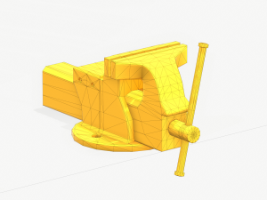 vice holder pbr rig animated 3D 模型