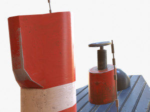 cartoon mini boat 3Dモデル