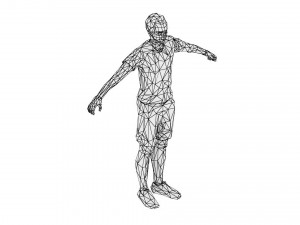 dumbbells worksout animation bundle 3D Model