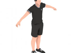 dumbbells worksout animation bundle 3D Model