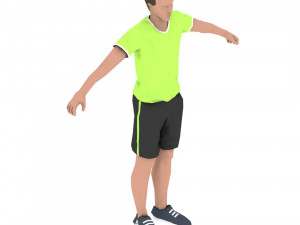 dumbbells worksout animation bundle 3D Model