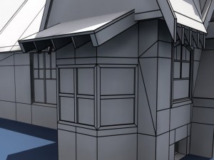 low poly house 3D Model