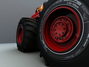 monster truck 3D 模型