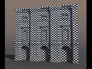 apartment house 64 low poly 3D 모델