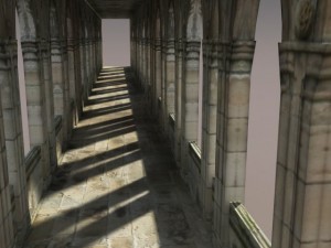 castle ruin pack low poly Model 3D