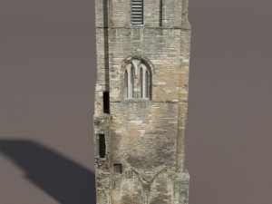 castle ruin pack low poly Model 3D