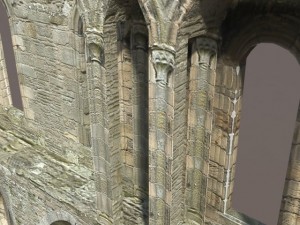 castle ruin pack low poly Model 3D