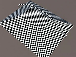 6 skate park element low poly 3D Model