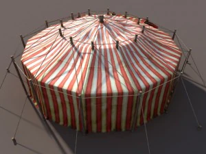 circus tent 3D Model