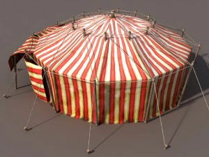 circus tent 3D Model