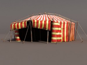 circus tent 3D-Modell