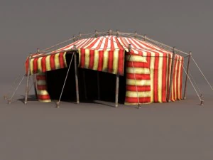 circus tent 3D Model