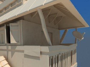 cartoon house 3D Model