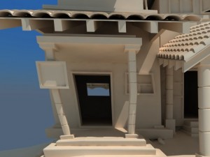 cartoon house 3D Model