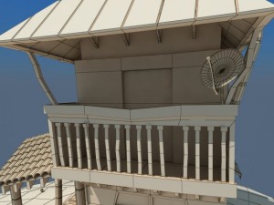cartoon house 3D Model