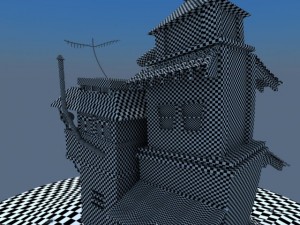 cartoon house 3D Model