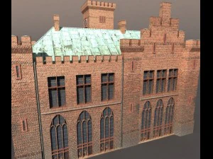 castle city hall 3D Model