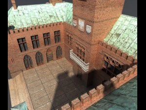 castle city hall 3D Model