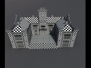 castle city hall 3D Model